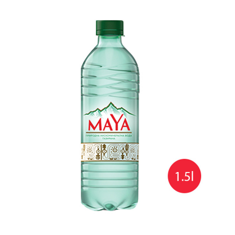 Natural Carbonated Water МаYa  1.5l